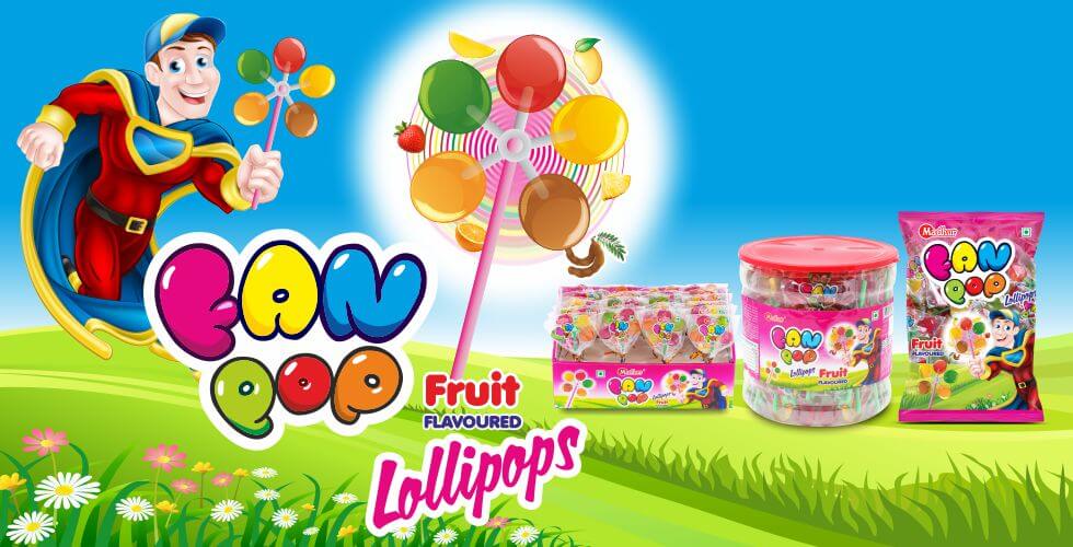 fan pop fruit lollipops